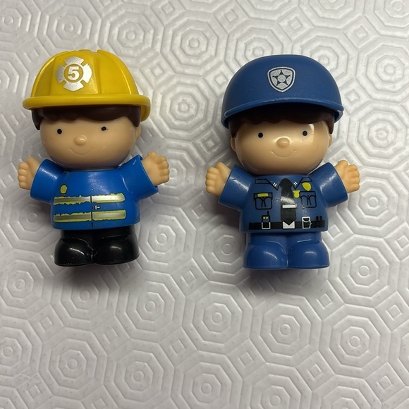 Play Go Worker Figures Lot of 6 - Picture 2 of 9